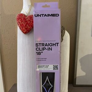 Untamed Straight Clip-In Hair Extension 18"